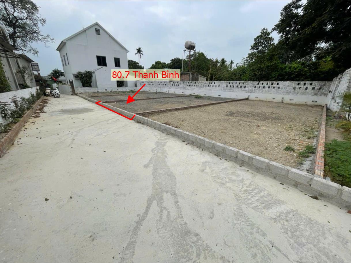 Hình ảnh Bán Đất Phân Lô Thanh Bình Sát Trục Chính Kinh Doanh Liên Xã Ngay Gần QL6A Đang Triển Khai Mở Rộng