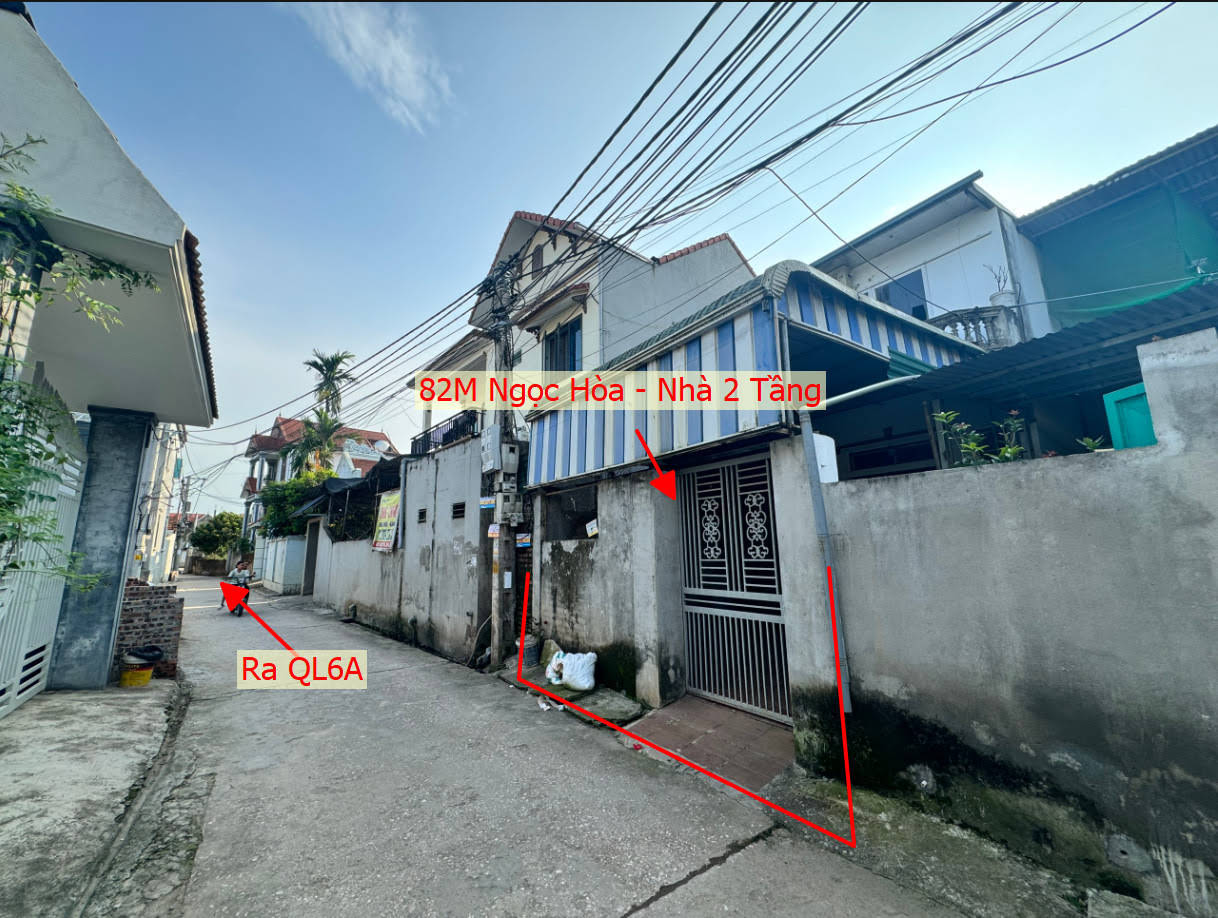 Hình ảnh Bán Nhà Ở Tại Ngọc Hòa Chương Mỹ Gần Trung Tâm Xã Ngọc Hòa & QL6A 