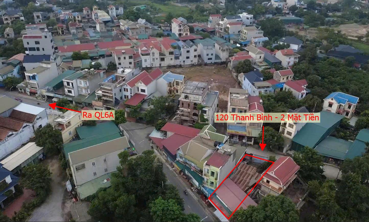 Hình ảnh Chủ Cắt Bán 120m Tại Thanh Bình 2 Mặt Tiền Bám Trục Đường Kinh Doanh Ngay Gần QL6A Đang Mở Rộng