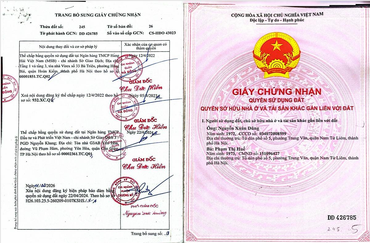 Hình ảnh Bán Thửa Đất 33m Tại Biên Giang Đường Thông Ô Tô Sát QL6A, Cầu Mai Lĩnh Đang Mở Rộng