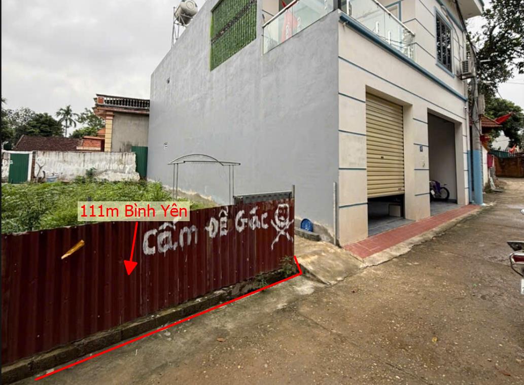 Hình ảnh Bán Lô Đất 111m Tại Bình Yên Thạch Thất Bám Đường Bê Tông Ô Tô Vào Tận Đất Dân Cư Đông Đúc Thân Thiện Gần CHợ Trường Học Ủy Ban Giá Đầu Tư