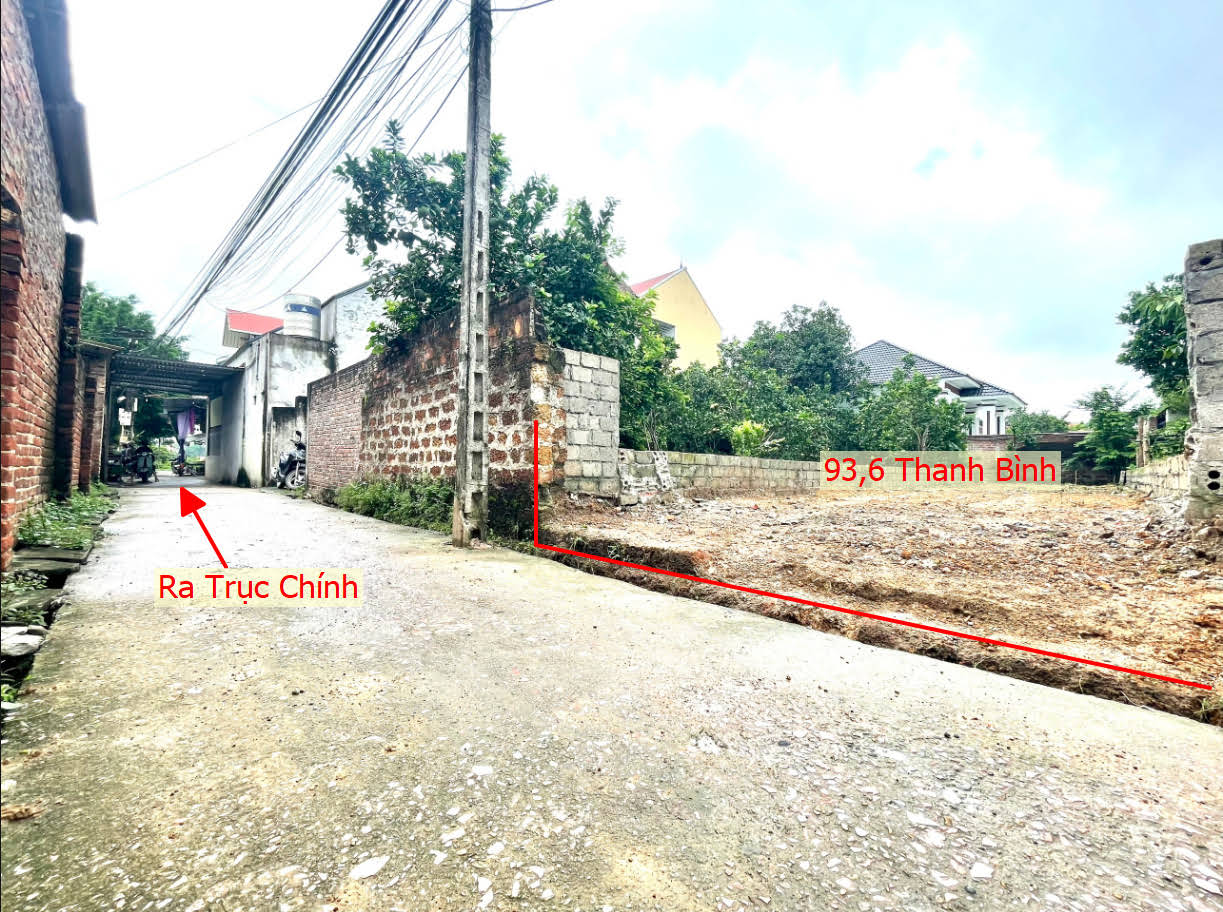 Hình ảnh Bán Đất Thanh Bình Sát Trục Chính Kinh Doanh Gần QL6A Đang Mở Rộng Giá Nhỉnh Tỷ 