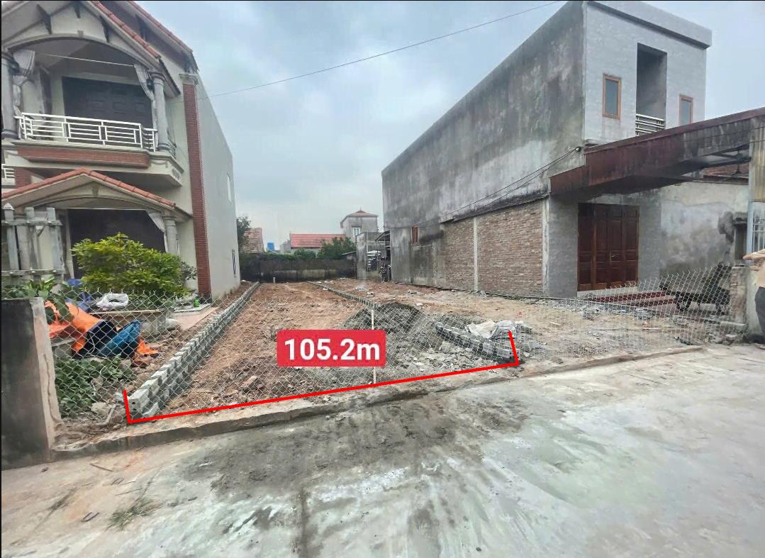 Hình ảnh Bán Lô Đất 105.2m Tại Kim Động Bám Đường Bê Tông Ô Tô Vào Tận Đất Dân Cư Đông Đúc Giá Đầu 