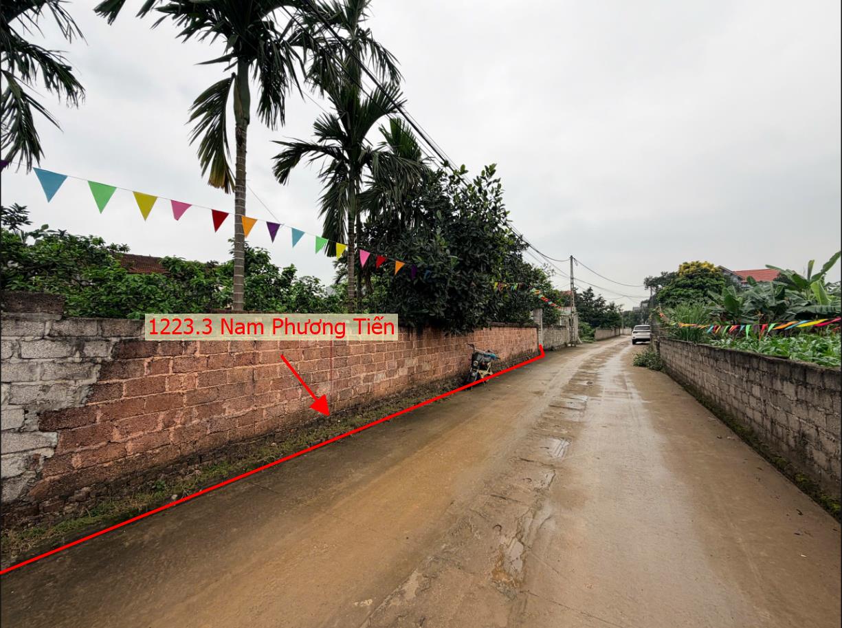 Hình ảnh Bán Thửa Đất 1223.3m Tại Nam Phương Tiến Ô Tô Đỗ Tận Đất Sát Trục Chính Kinh Doanh Gần QL21A