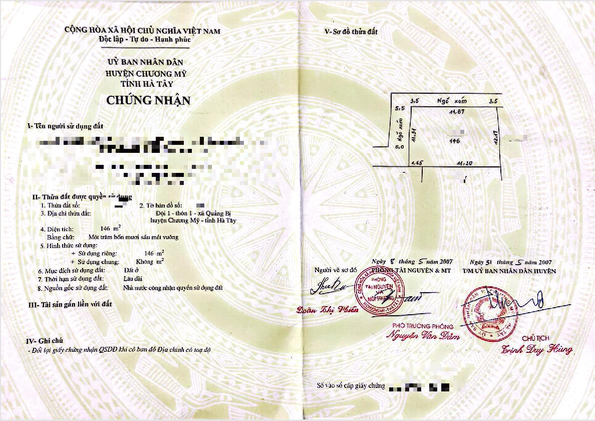 Hình ảnh Bán Lô Góc 2 Mặt Tiền Full Thổ Cư 146m Tại Quảng Bị Sát Mặt Đường Kinh Doanh TL419