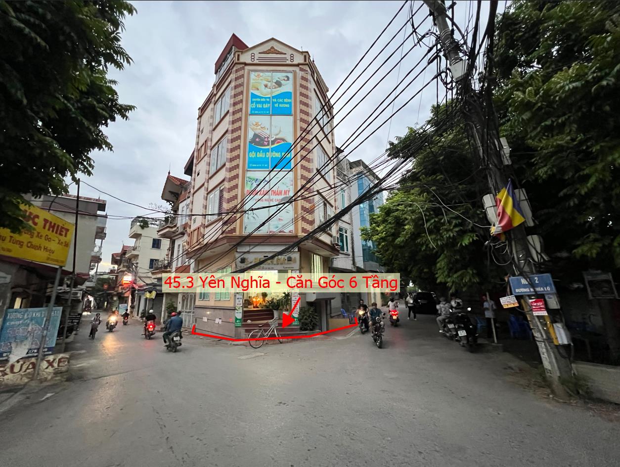 Hình ảnh Bán Nhà Khu Vực Yên Nghĩa Căn Góc 6 Tầng Bám Mặt Đường Kinh Doanh Gần QL6A Cạnh Bến Xe Yên Nghĩa
