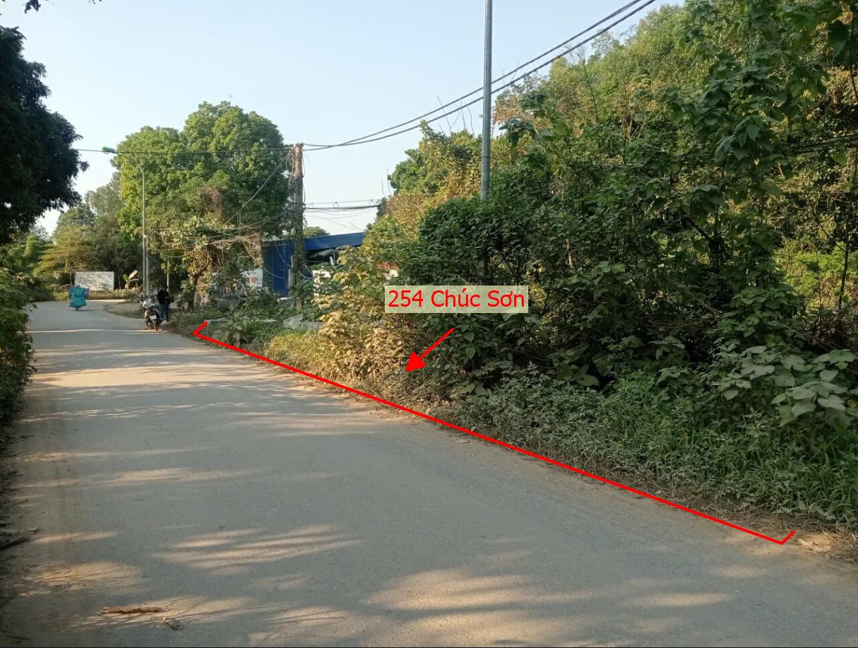Hình ảnh Bán Thửa Đất 254m Tại Chúc Sơn Mặt Đường Kinh Doanh Liên Xã Cách QL6A Chỉ Vài Trăm Mét