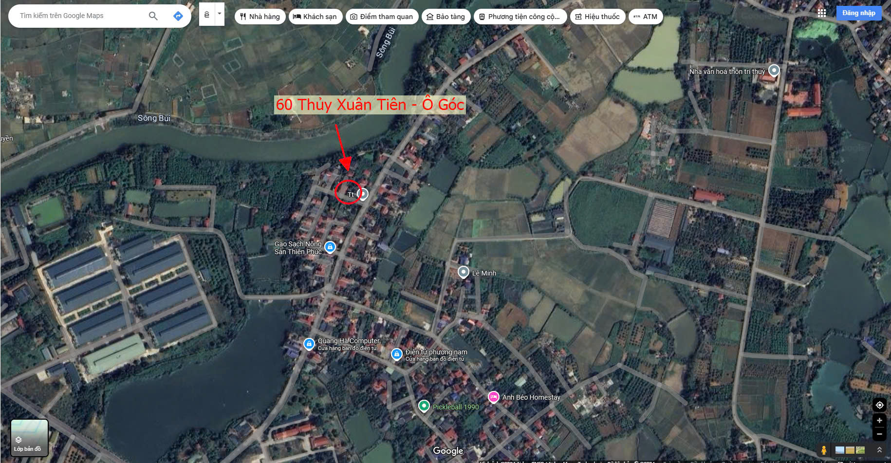 Hình ảnh Bán Lô Góc 2 Mặt Tiền Full Thổ Cư Đường Ô Tô Tránh Sát Trục Chính Liên Xã Tại Thủy Xuân Tiên 