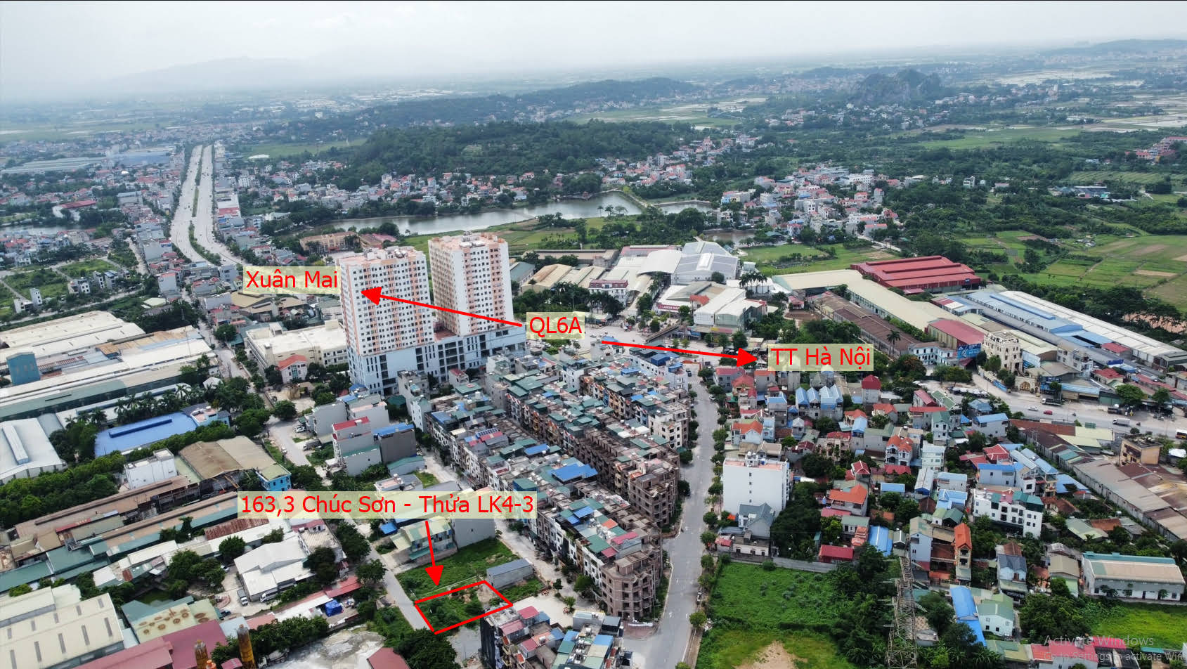 Hình ảnh Đất Dịch Vụ Thị Trấn Chúc Sơn Sát QL6A Ngay Khu Đô Thị Lộc Ninh