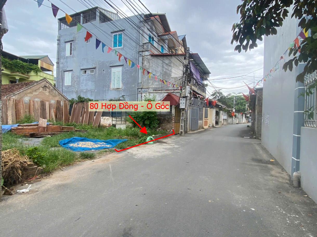 Hình ảnh Bán Lô Góc 2 Mặt Thoáng 80m Tại Hợp Đồng Đường Ô Tô Tránh Ngay Trung Tâm Hành Chính Xã Gần Đường TL419 