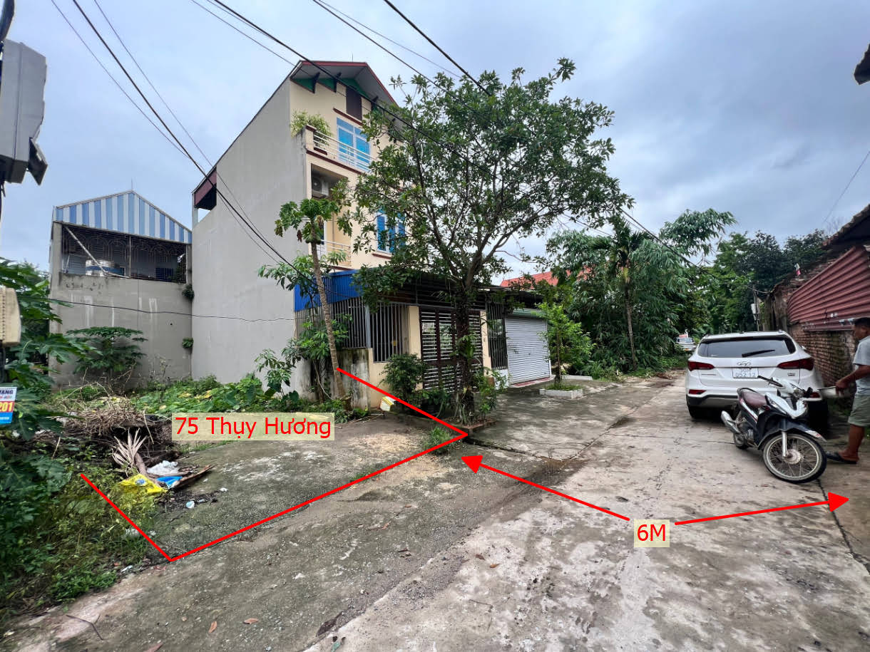 Hình ảnh Bán Đất Full Thổ Cư Gần Trung Tâm Xã Thụy Hương Đường Rộng Oto Vào Tận Đất 