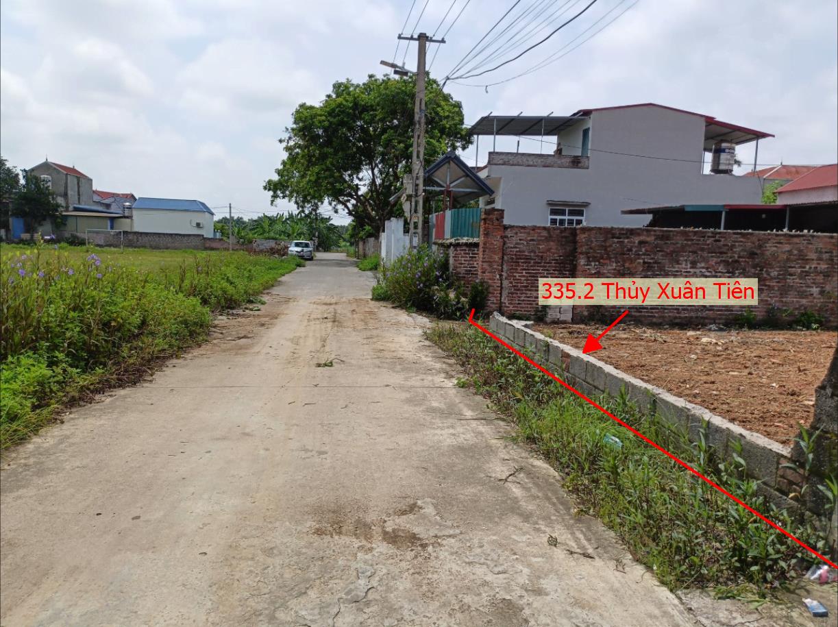 Hình ảnh Bán Đất Thủy Xuân Tiên Ô Tô Vào Tận Đất Sáy Trục Chính Kinh Doanh Ngay Trung Tâm Hành Chính Xã