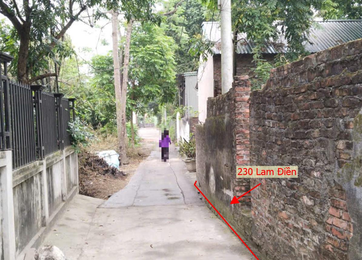 Hình ảnh Bất Động Sản Quảng Bị Bán Đất Khu Vực Lam Điền Full Thổ Cư Ngay Sát Trục Chính Kinh Doanh Liên Xã Gần Đường Máng 7