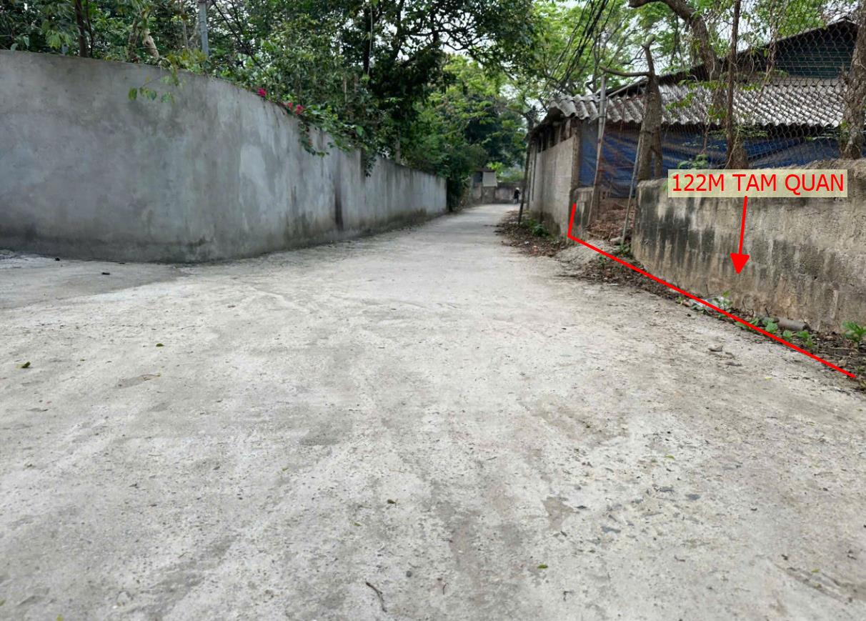 Hình ảnh Bán Lô Đất 122m Tại Tam Quan Tam Đảo Bám Đường Bê Tông Ô Tô Vào Tận Đất Dân Cư Đông Đúc Giá Đầu Tư