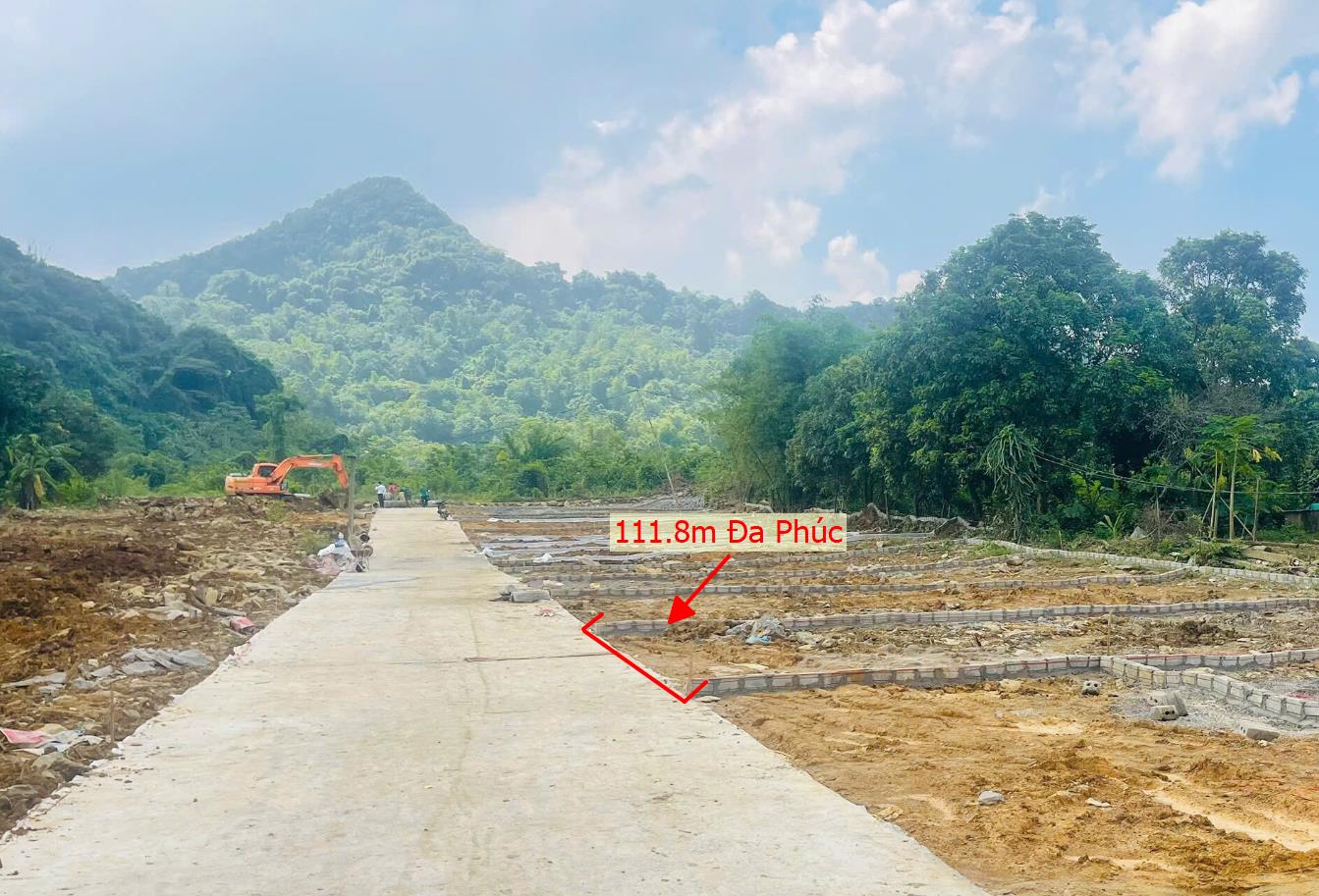 Hình ảnh Bán Lô Đất 111.8m Tại Đa Phúc Yên Thủy Bám Đường Bê Tông View Thoáng Mát  Dân Cư Đông Đúc Cách Đường HCM 4km Giá Đầu Tư