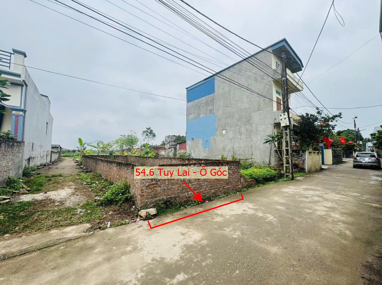 Hình ảnh Bán Lô Góc 2 Mặt Tiền 54.6m Tại Tuy Lai Đường Thông Ô Tô Sát Trục Chính Kinh Doanh Gần Trường Học Các Cấp
