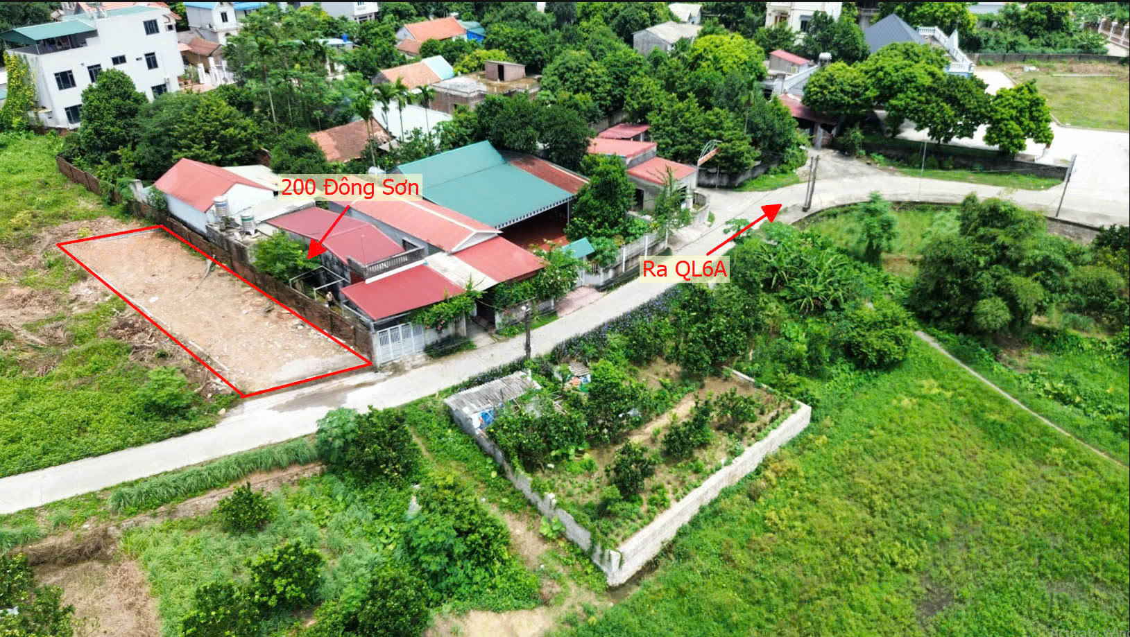 Hình ảnh Bán Đất Đông Sơn Ô Tô Vào Tận Đất Gần QL6A Đang Triển Khai Mở Rộng