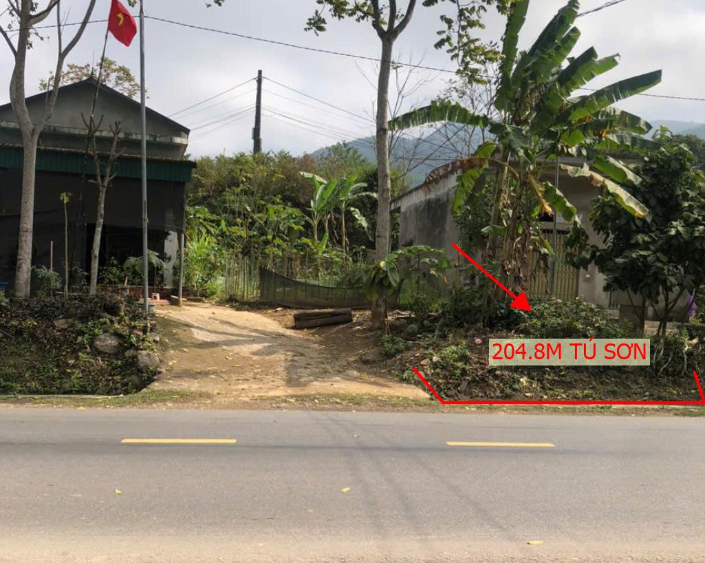 Hình ảnh Bán Lô Đất 204m Tại Tú Sơn Kim Bôi Mặt Tiền 8m Bám Đường Ql12b Giá Rẻ Chỉ Hơn Tỷ