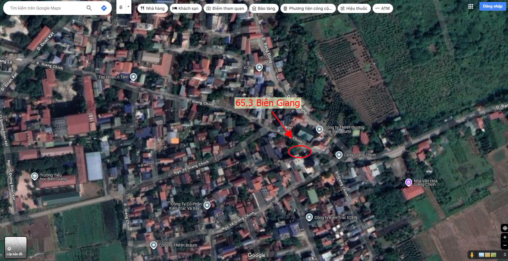 Hình ảnh Bán Đất Biên Giang Bám Mặt Trục Chính Kinh Doanh Ngay Trung Tâm Phường Biên Giang Gần QL6A 