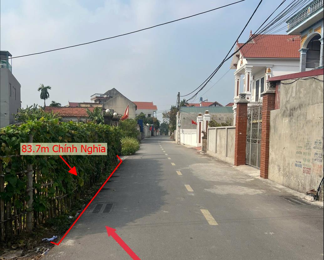 Hình ảnh Bán Lô Đất 83.7m Tại Chính Nghĩa Kim Động Bám ĐƯờng Trải Aphan Ô Tô Tránh Nhau  Gần Trường Học Ủy Ban Giá Đầu Tư
