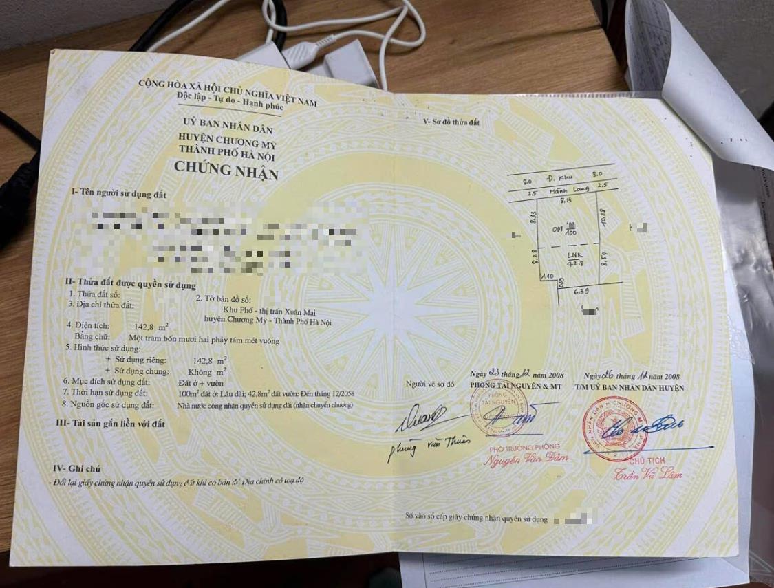 Hình ảnh Bất Động Sản Xuân Mai Bán Đất Ngay Trung Tâm Xã Xuân Mai Ngay Cạnh Chợ Cách QL6A Chỉ Vài Bước Chân