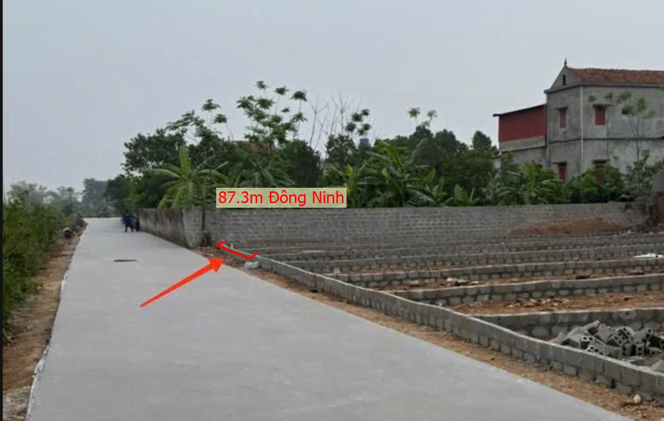 Hình ảnh Bán Lô Đất 87.3m Tại Đông Ninh Khoái Châu Bám Đường Bê Tông Ô Tô Vào Tận Đất Dân Cư Đông Đúc Thân Thiện Giá Đầu Tư