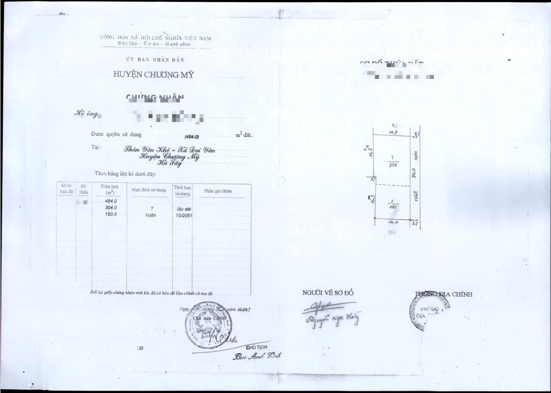Hình ảnh Bán Thửa Đất 484m Tại Đại Yên Ô Tô Vào Tận Đất Sát Trục Chính Kinh Doanh Ngay Gần Đường TL419