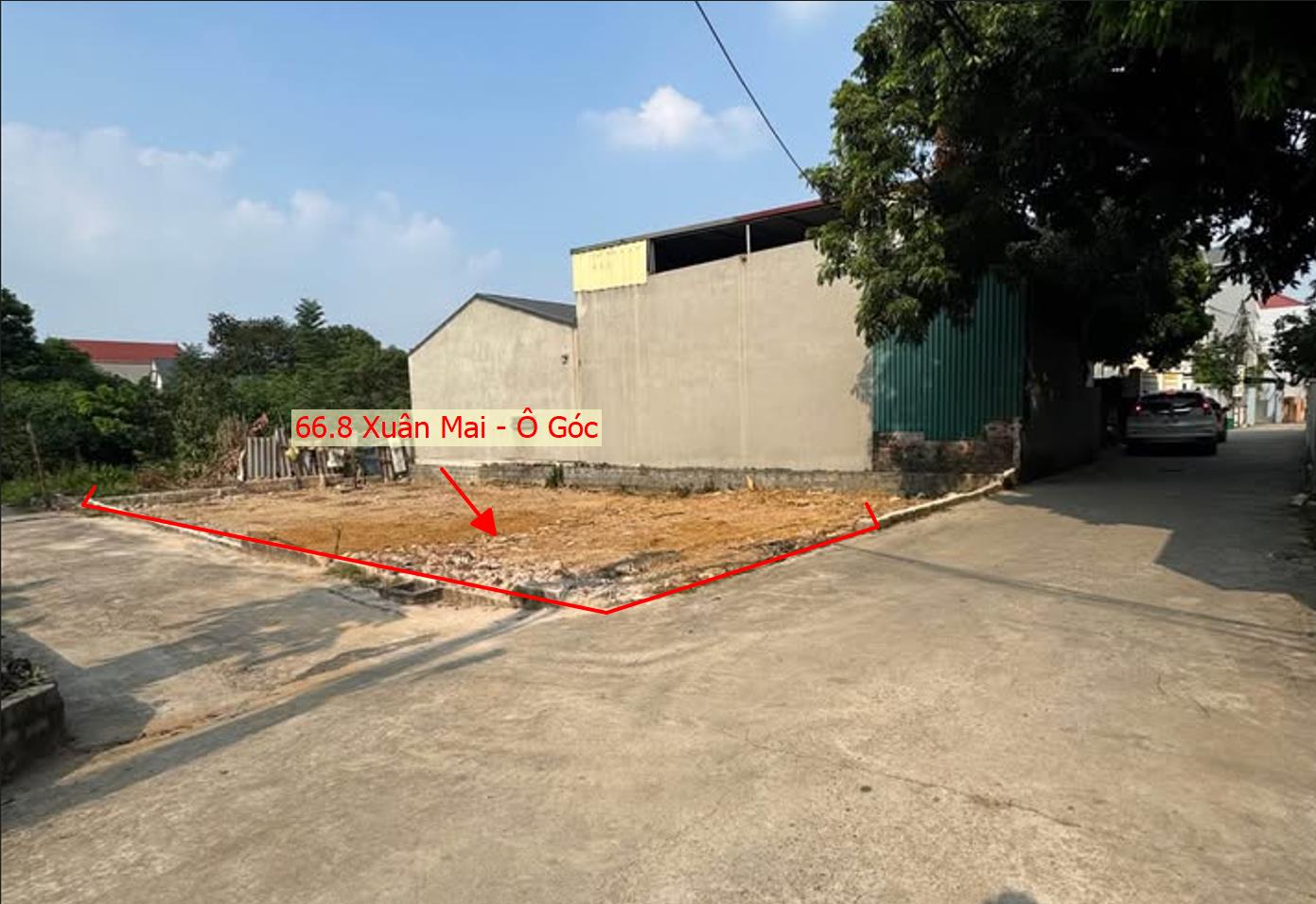 Hình ảnh Bất Động Sản Xuân Mai Bán Đất Phân Lô Khu Vực Xuân Mai Lô Góc 2 Mặt Thoáng Gần QL6A Đang Mở Rộng 