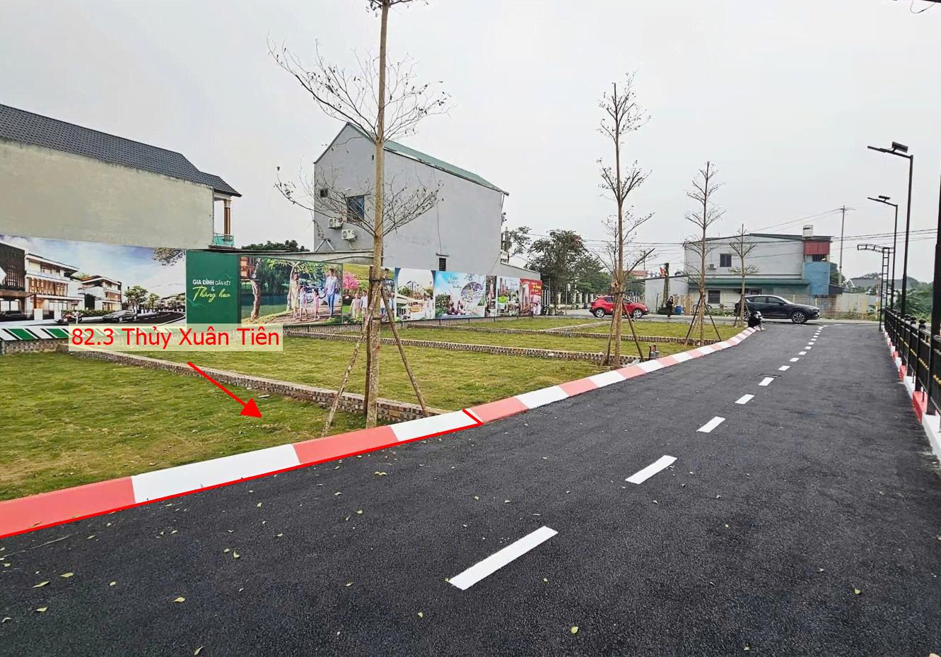 Hình ảnh Đất Phân Lô Thủy Xuân Tiên Đường Ô Tô Tránh Sát Trục Chính Kinh Doanh Liên Xã 