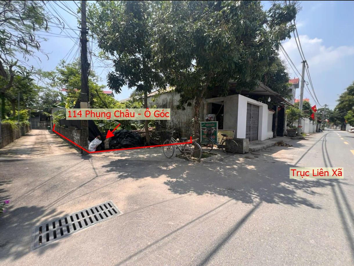 Hình ảnh Bán Lô Góc 2 Mặt Tiền Mặt Đường Kinh Doanh Ngay Trung Tâm Xã Phụng Châu 