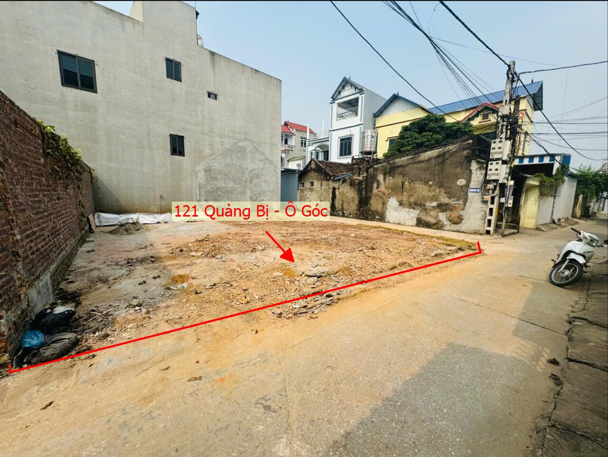 Hình ảnh Bán Lô Góc 2 Mặt Tiền 121m Tại Quảng Bị Full Thổ Cư Ô Tô Đỗ Tận Đất Gần Mặt Đường TL419 