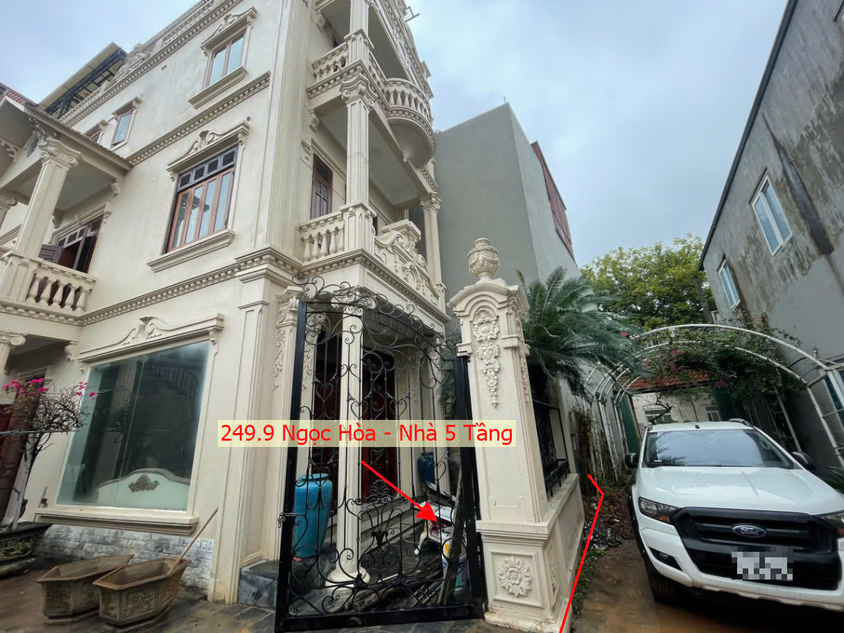 Hình ảnh Bán Biệt Thự 5 Tầng 249.9M2 Tại Ngọc Hòa Cách Đường TL419 15M Giáp Thị Trấn Chúc Sơn 