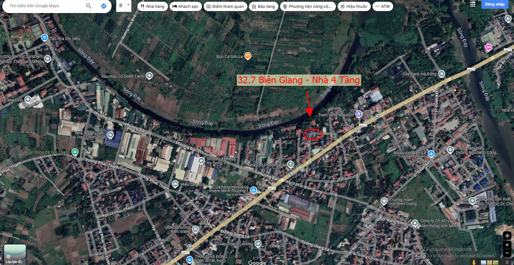 Hình ảnh Bán Lô Góc 2 Mặt Tiền Sẵn Nhà 4 Tầng Ngay Sát Mặt Đường QL6A Đang Triển Khai Mở Rộng Tại Biên Giang