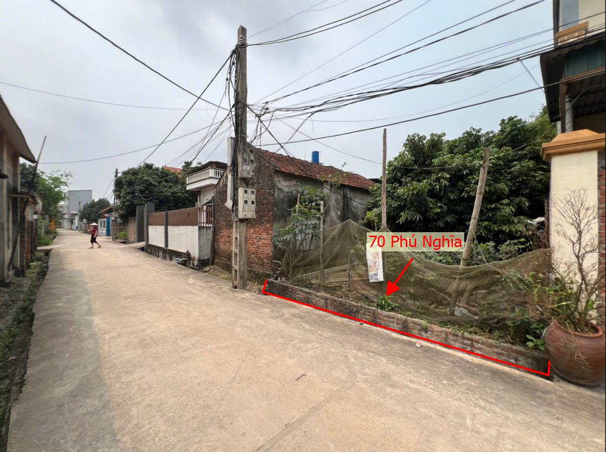 Hình ảnh Bất Động Sản Phú Nghĩa Bán Đất Ngay Trung Tâm Xã Phú Nghĩa Ô Tô Đỗ Tận Đất Sát KCN Phú Nghĩa, QL6A Đang Mở Rộng