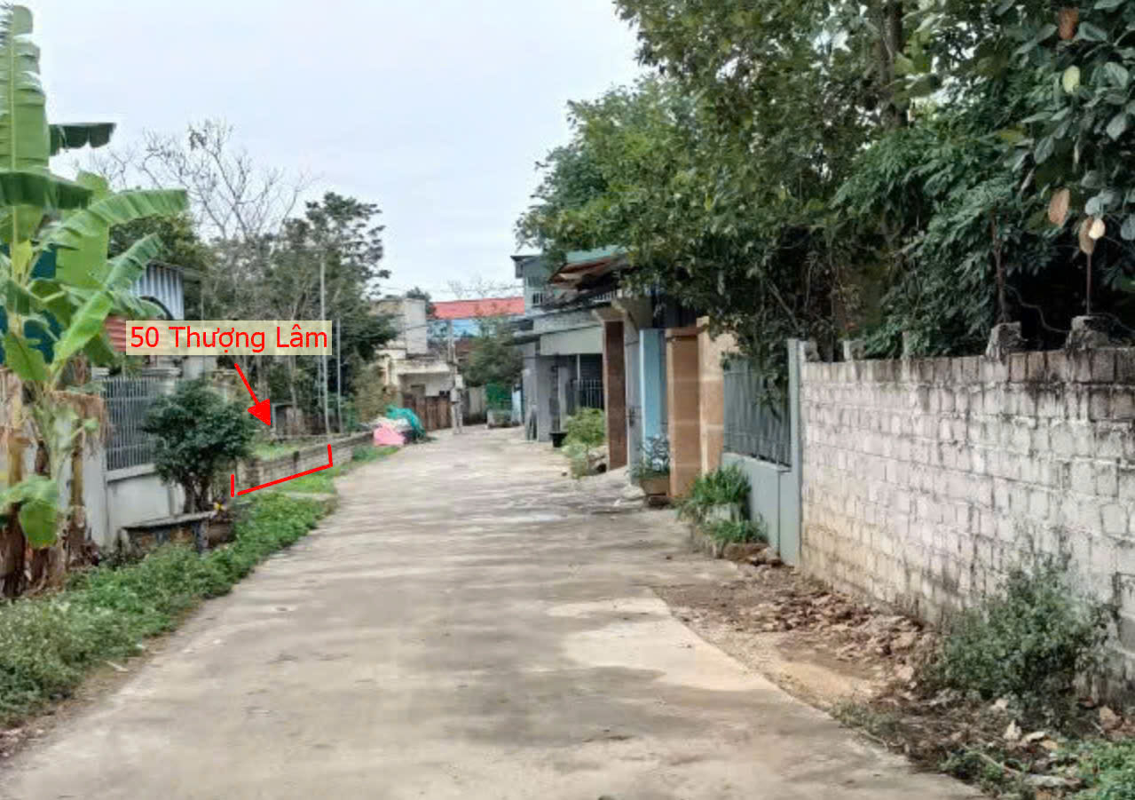 Hình ảnh Bán Lô Đất  2 Mặt Thoáng 50M2 Tại Thượng Lâm Mỹ Đức Ô Tô Đỗ Tận Đất Sát Trục Kinh Doanh