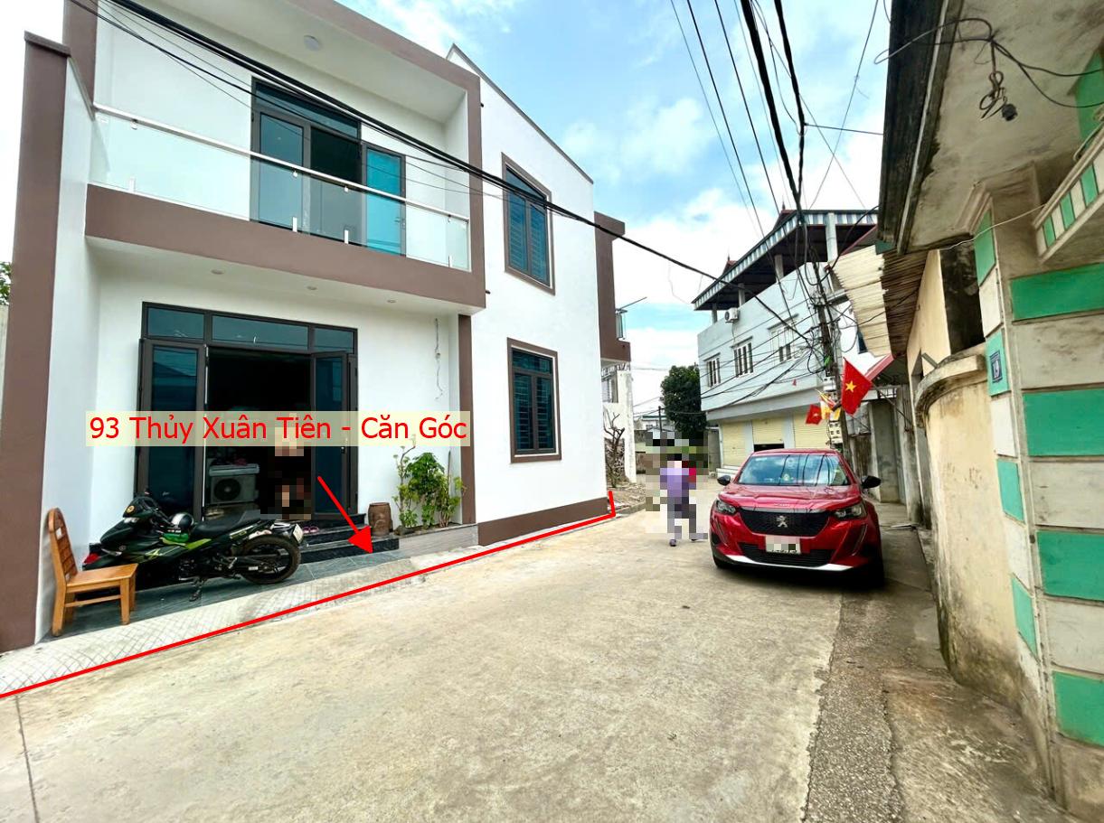 Hình ảnh Bán Căn Góc 2 Tầng 93m Tại Thủy Xuân Tiên Đường Ô Tô Tránh Sát Mặt Đường QL21A 