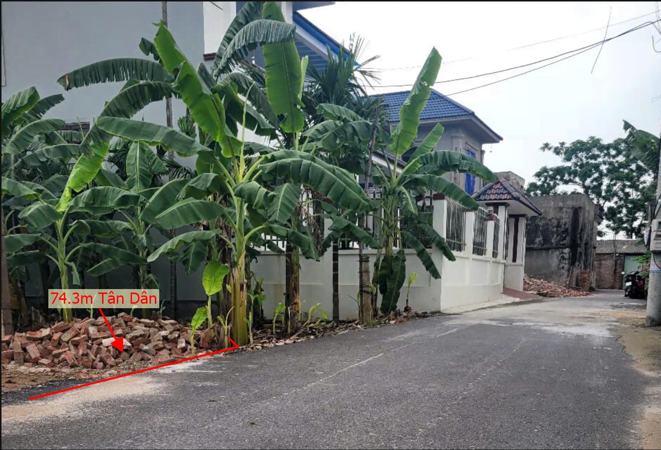 Hình ảnh Bán Lô Đất 74.3m Tại Tân Dân Khoái Châu Bám Đường Trải Aphan Dân Cư Đông Đúc Gần Chợ Trường Học Ủy Ban Giá Đầu Tư