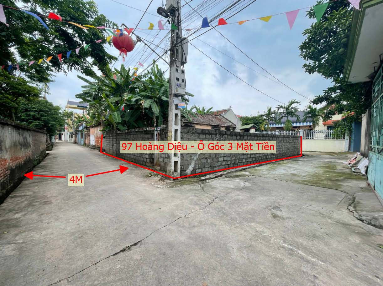 Hình ảnh Bán Lô Góc 3 Mặt Tiền Full Thổ Cư Ô Tô Vào Tận Đất Gần Mặt Đường Kinh Doanh Liên Xã