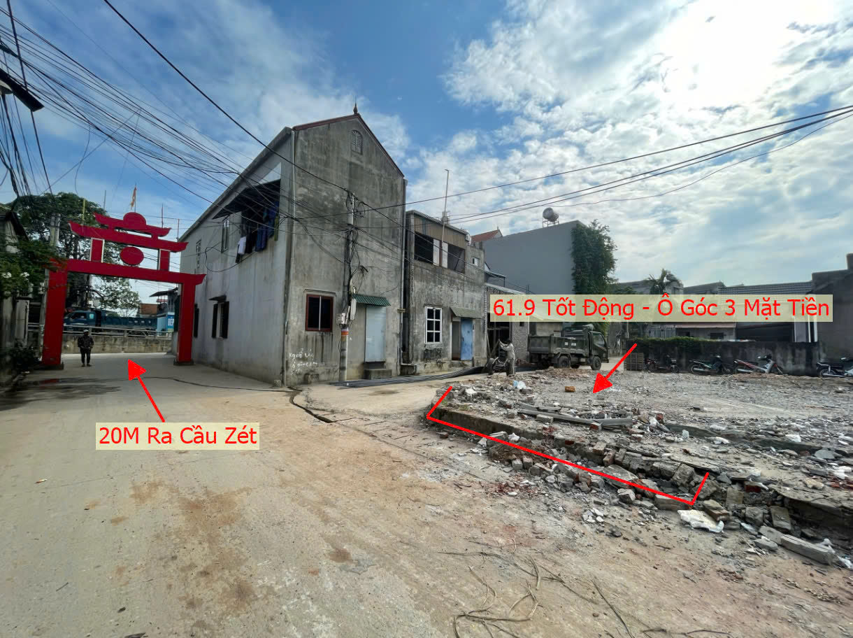 Hình ảnh Bán Lô Góc 3 Mặt Tiền Đường Ô Tô Tránh Ngay Sát Mặt Đường Kinh Doanh Nguyễn Văn Trỗi Tại Tốt Động