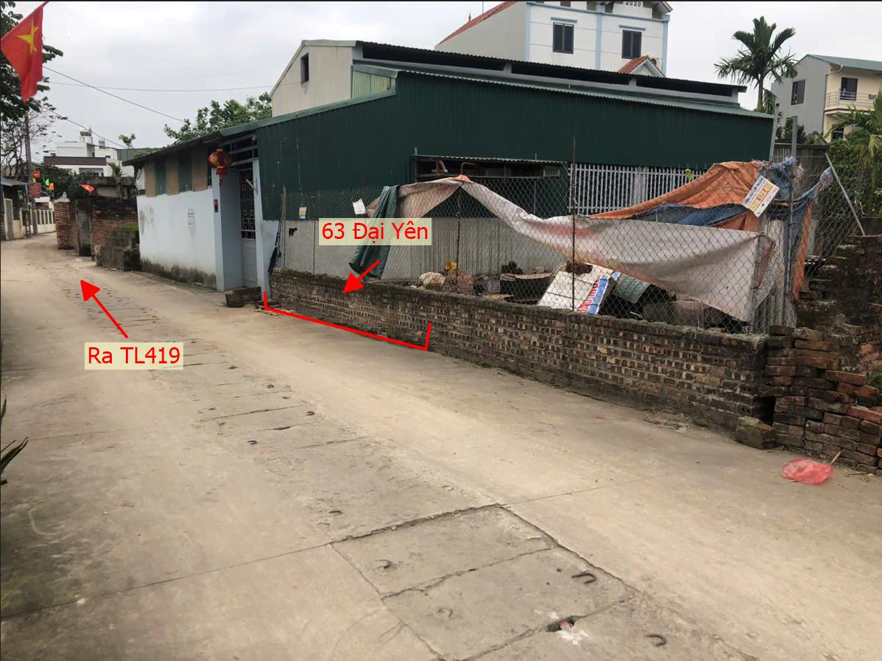 Hình ảnh Bán Đất Full Thổ Cư 63m Tại Đại Yên Ô Tô Đỗ Tận Đất Ngay Gần Mặt Đường Kinh Doanh TL419