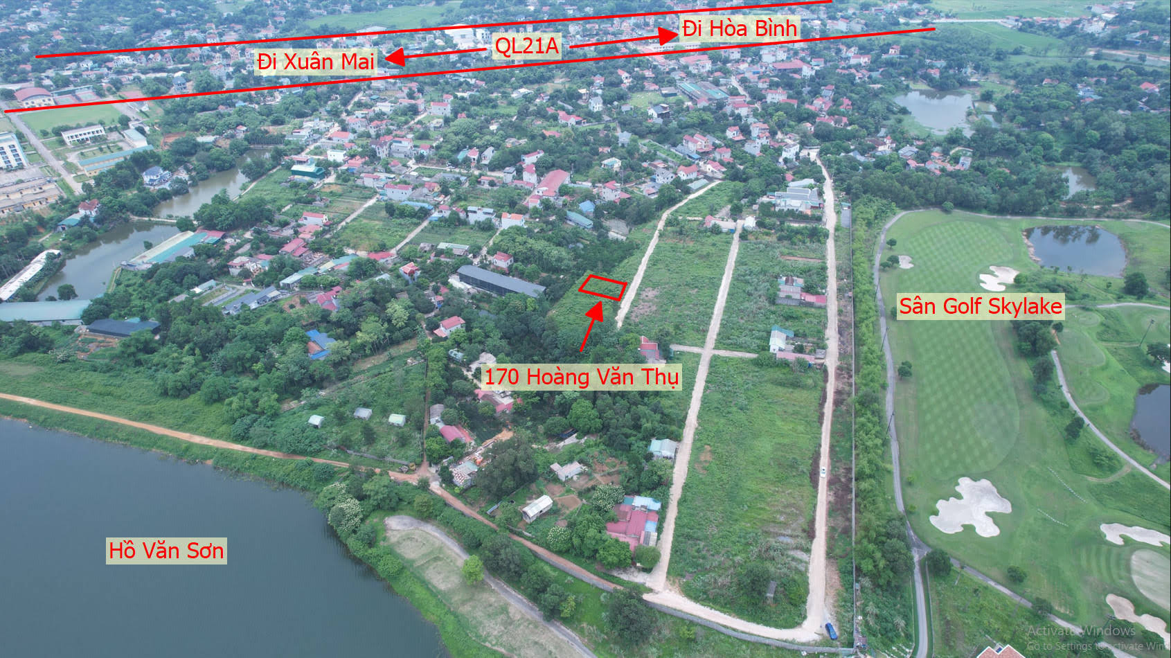 Hình ảnh Bán Đất Hoàng Văn Thụ Ngay Gần Hồ Văn Sơn Sân Golf Skylake | Đất Đấu Giá Chương Mỹ 