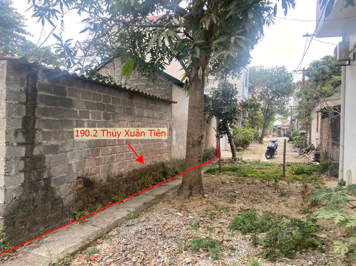Hình ảnh Baán Thửa Đất 190.2m Tại Thủy Xuân Tiên Chương Mỹ Sát Trục Chính Kinh Doanh Liên Xã 