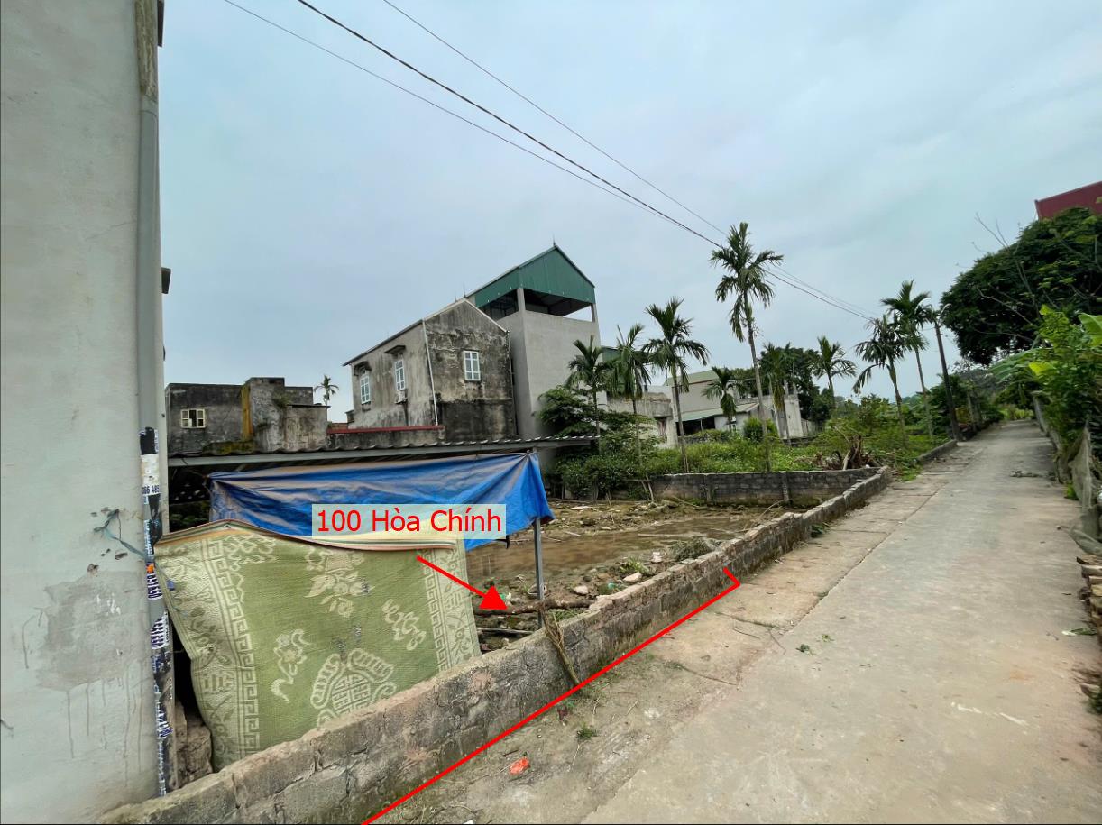 Hình ảnh Đất Phân Lô Hòa Chính Ô Tô Đỗ Tận Đất Sát Trục Chính Kinh Doang Ngay Gần Trường Học Các Cấp