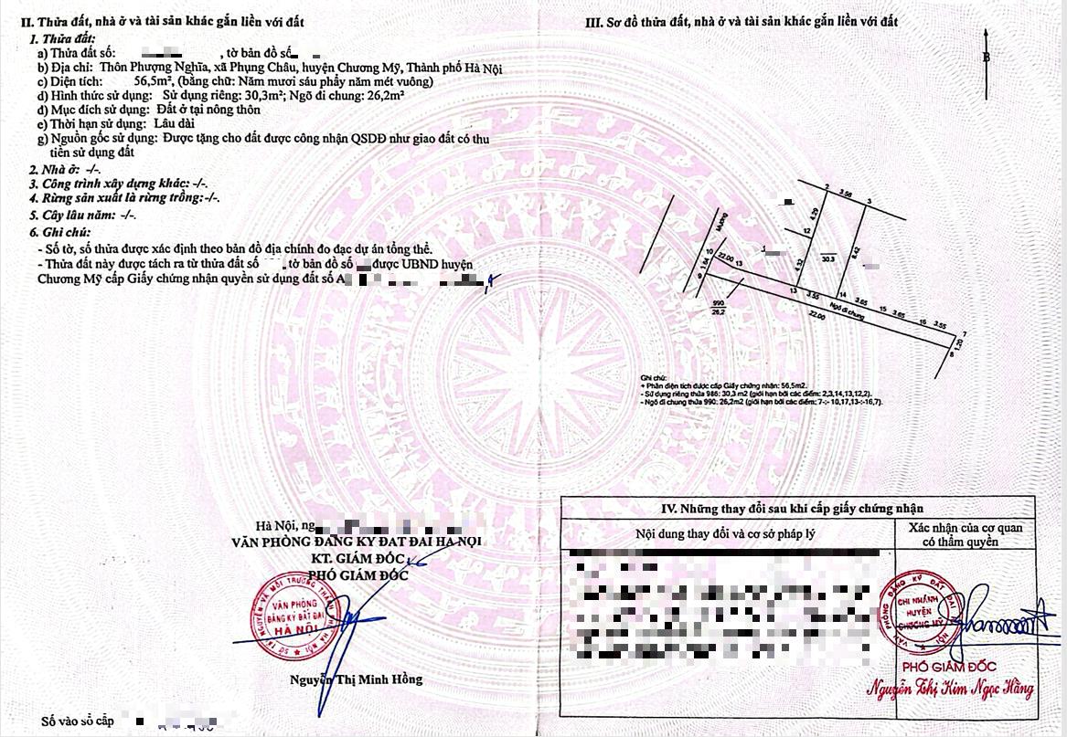 Hình ảnh Bán Thửa Đất 56.5m Tại Phụng Châu Sát Trục Chính Kinh Doanh Liên Xã Giá Chỉ Vài Tỷ