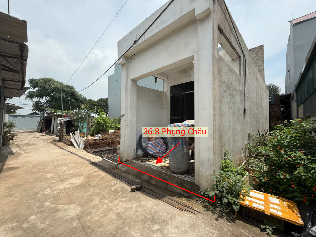 Hình ảnh Bán Thửa Đất 36.8m Sát Trục Kinh Doanh Liên Huyện Ngay Trung Tâm Xã Phụng Châu 