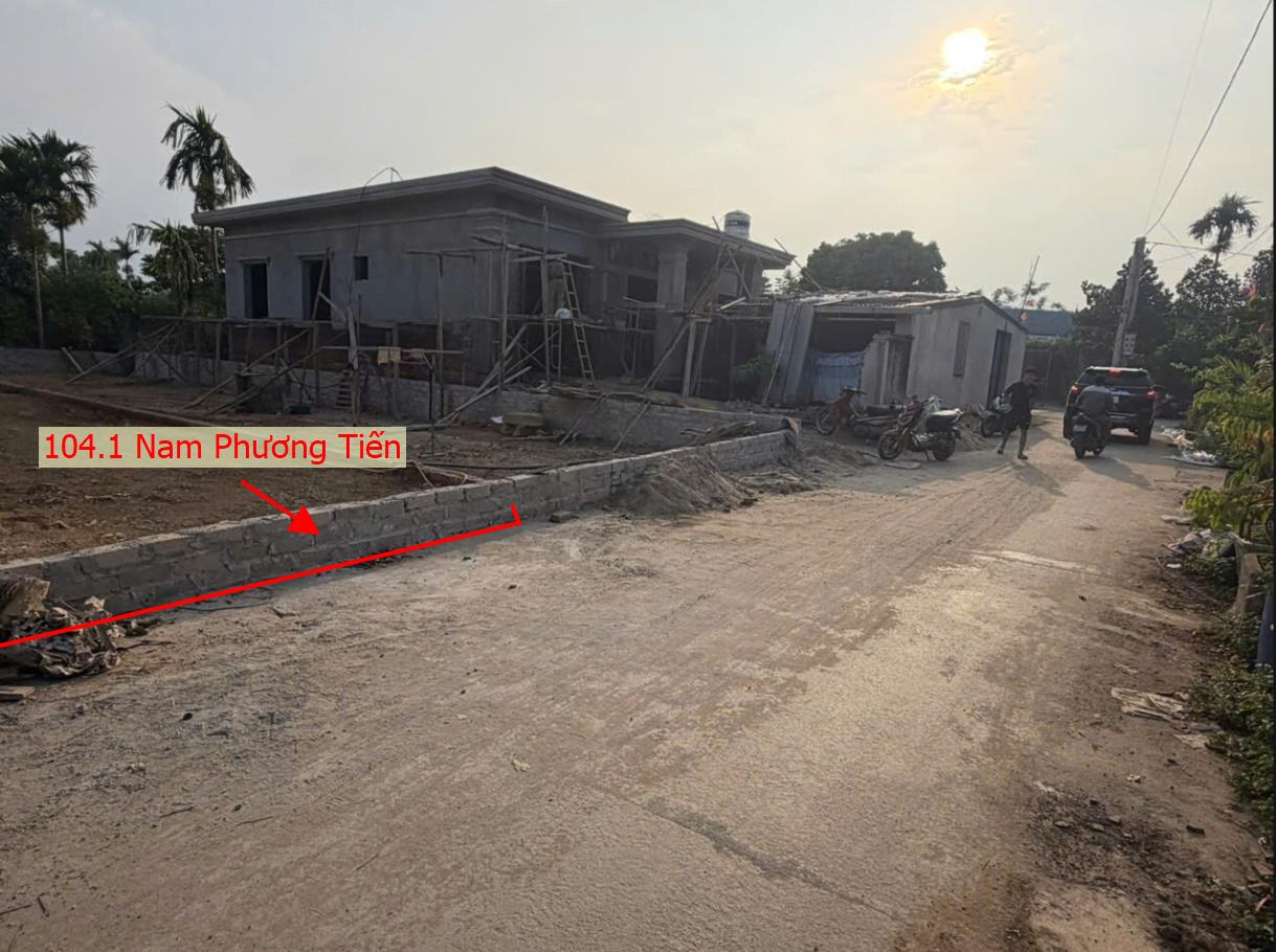 Hình ảnh Bất Động Sản Xuân Mai Bán Đất Khu Vực Nam Phương Tiến Mặt Trục Chính Kinh Doanh Thôn 