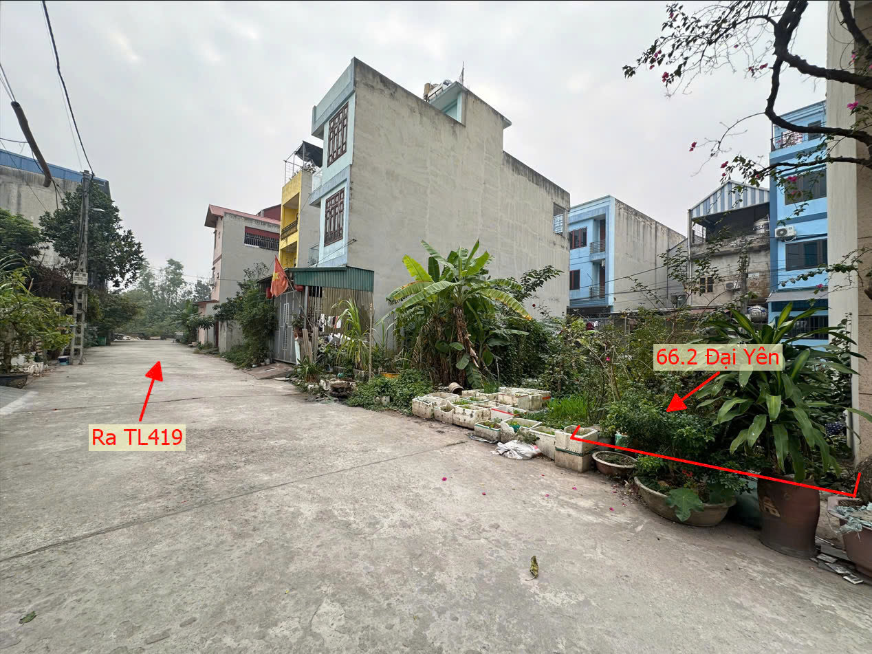 Hình ảnh Đất Đấu Giá Khu Ao Sen Xã Đại Yên Thuộc Làn 2 Đường TL419 Giáp Thị Trấn Chúc Sơn 