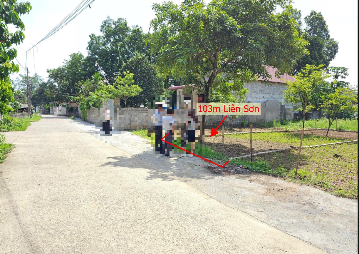 Hình ảnh Bán Lô Đất 103m Tại Liên Sơn Lương Sơn Bám Đường Bê Tông Ô Tô Vào Tận Đất Dân Cư Đông Đúc Đầy Đủ Tiện Ích Xung Quanh Giá Đầu Tư