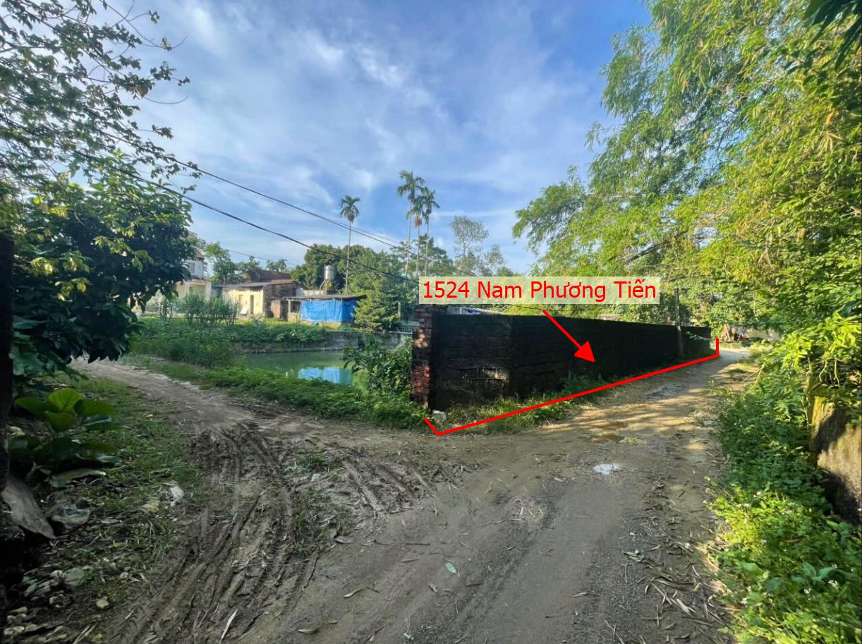 Hình ảnh Bán Lô Góc 2 Mặt Tiền 1524m Tại Nam Phương Tiến Ô Tô Đỗ Tận Đất Sát Trục Chính Kinh Doanh