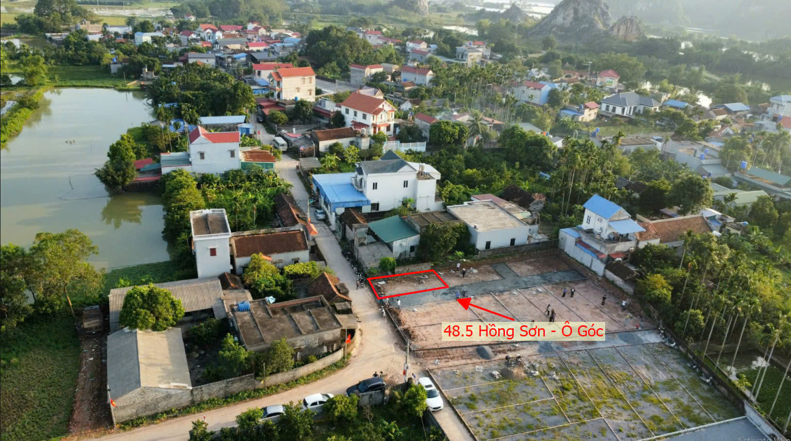Hình ảnh Bán Lô Góc 2 Mặt Tiền Ô Tô Vào Tận Đất Gần Trục Kinh Doanh Tại Hồng Sơn Mỹ Đức Giá Chưa Đến Tỷ